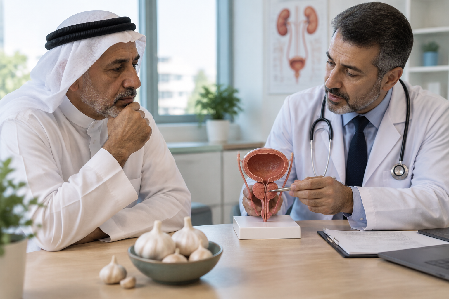 الثوم وصحة البروستاتا: ما الذي يفيد فعلًا في العلاج؟