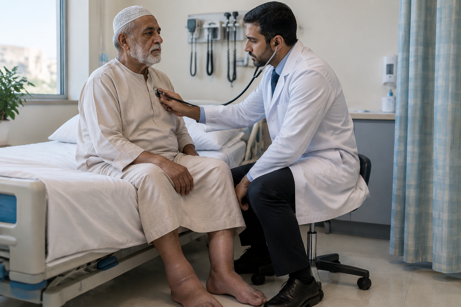 قصور القلب اللاتعويضي: علامات التدهور وطرق العلاج