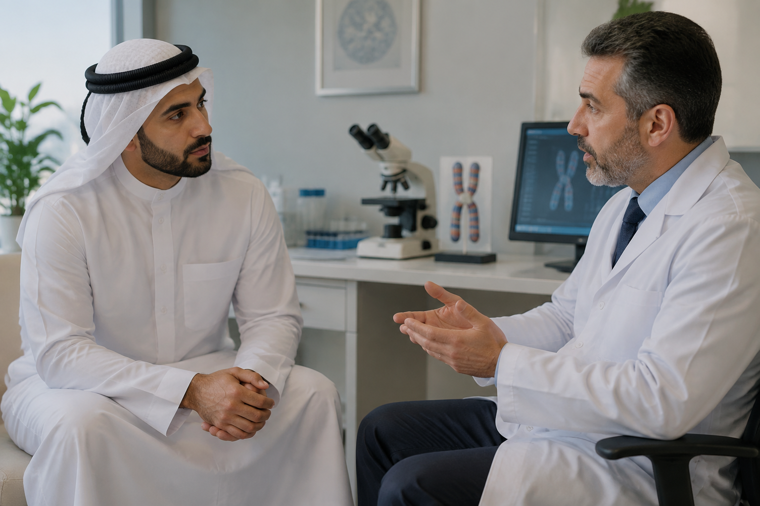 العقم عند الرجال: دور الجينات وفرص التشخيص والعلاج