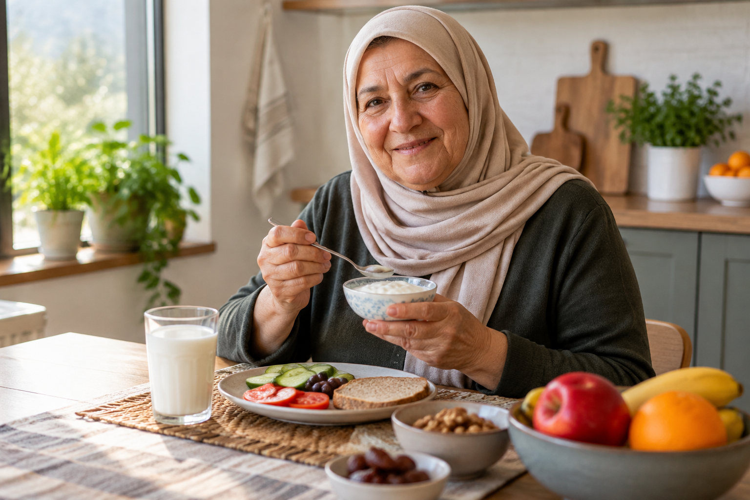 الحليب مع التقدم في العمر: فوائد وحدود وبدائل مناسبة