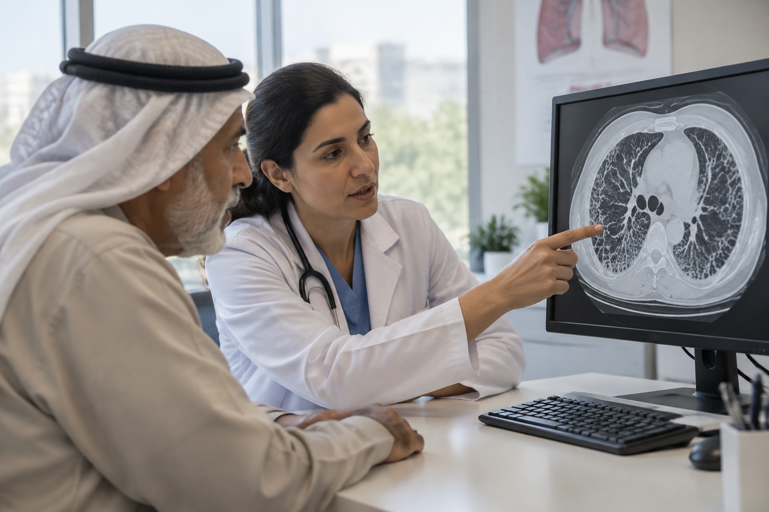 تليف الرئة: كيف يؤثر في التنفس وما خيارات علاجه؟