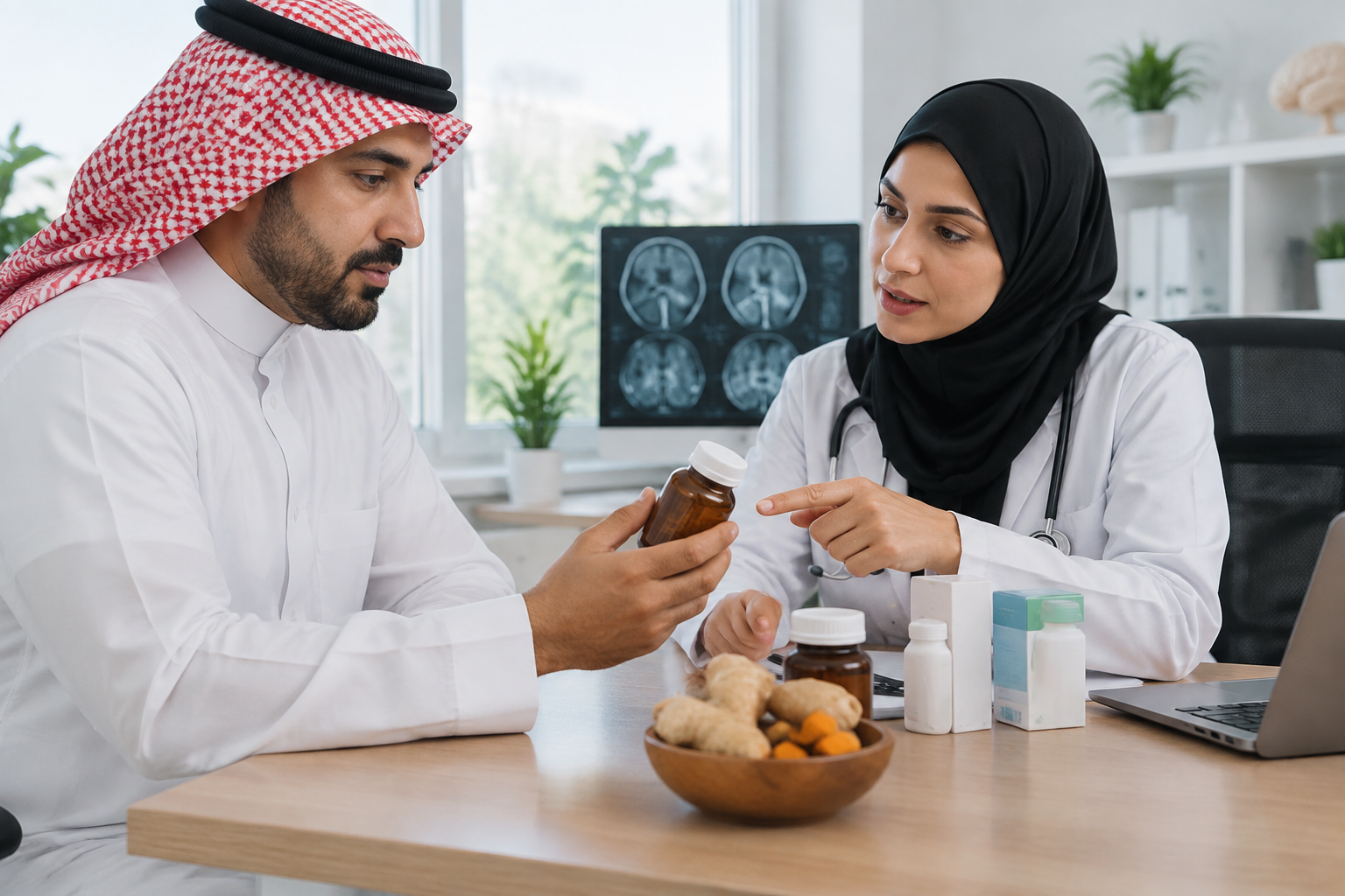 الأعشاب والتصلب اللويحي: حدود الفائدة ومخاطر العلاج