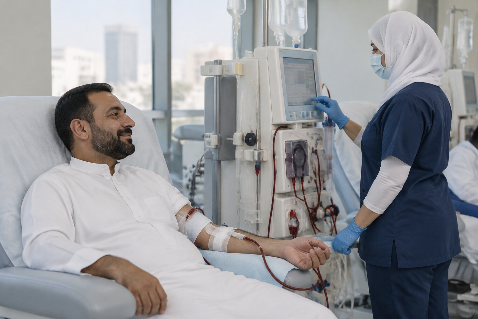 غسل الدم: متى تحتاج إليه وكيف تتم جلسات الغسيل؟