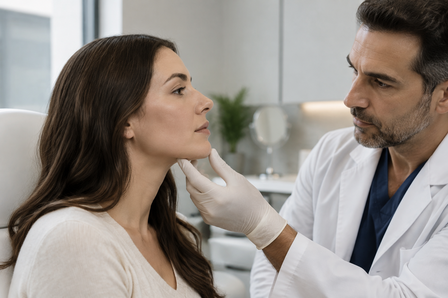 تجميل الذقن: الخيارات الجراحية والتعافي والمخاطر