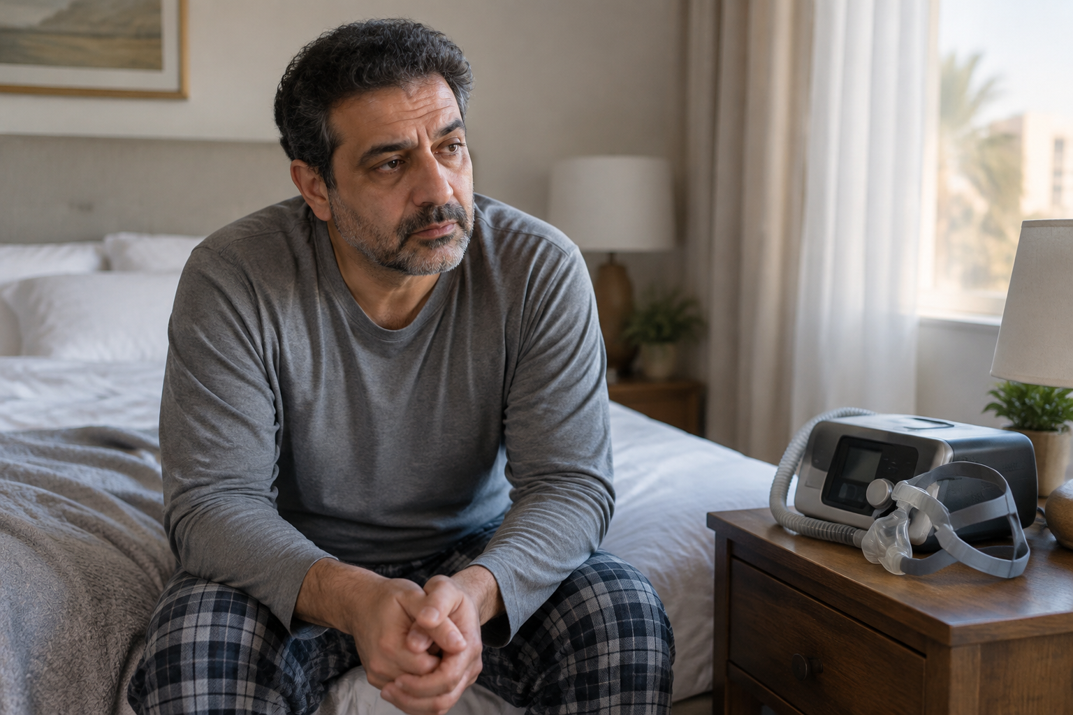 انقطاع النفس أثناء النوم لدى الرجال: كيف يؤثر في المزاج؟
