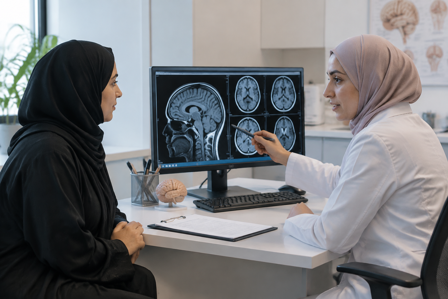 سرطان المخ عند النساء: علامات تستحق التقييم الطبي