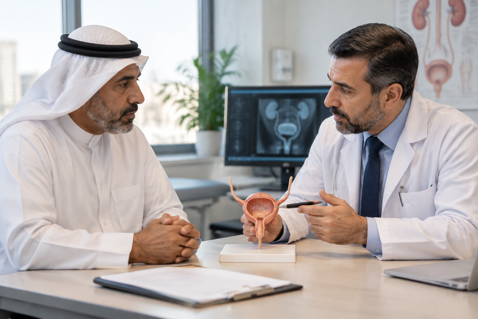 خيارات علاج سرطان المثانة حسب المرحلة وحالة المريض