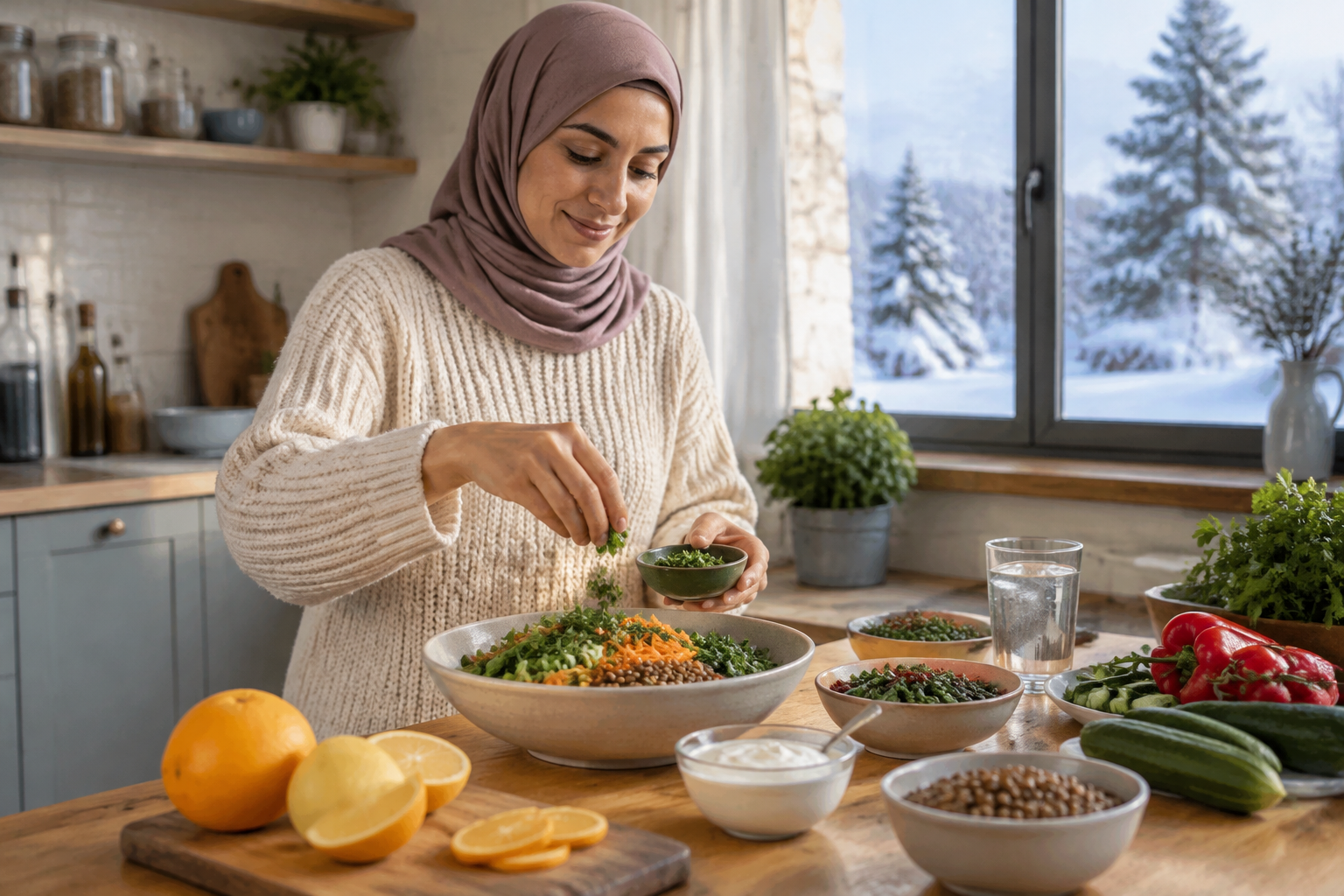 مناعة أفضل في الشتاء: عادات تحميك من العدوى