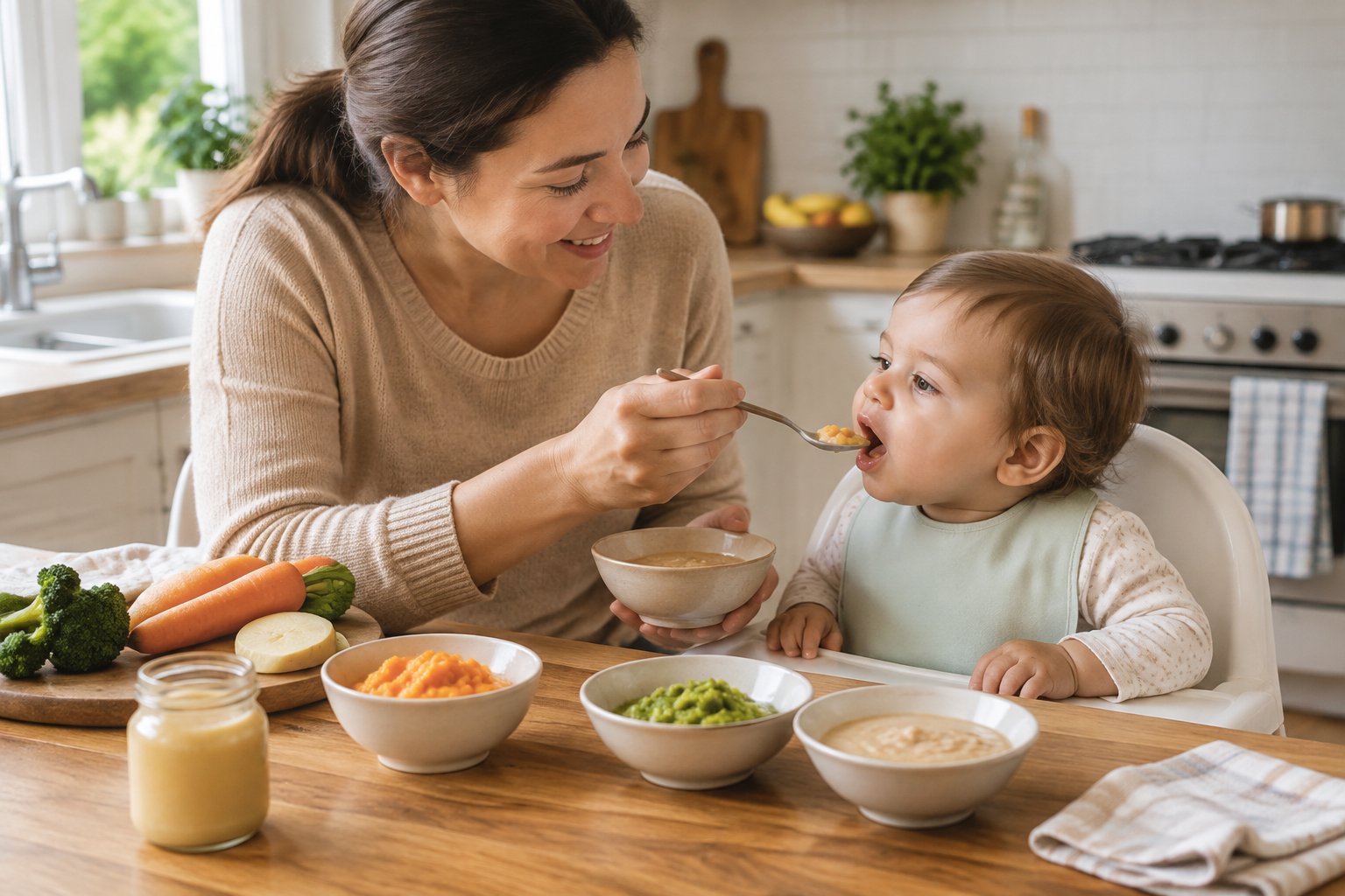 أغذية الأطفال الجاهزة: كيف تختار ما يدعم نمو طفلك؟