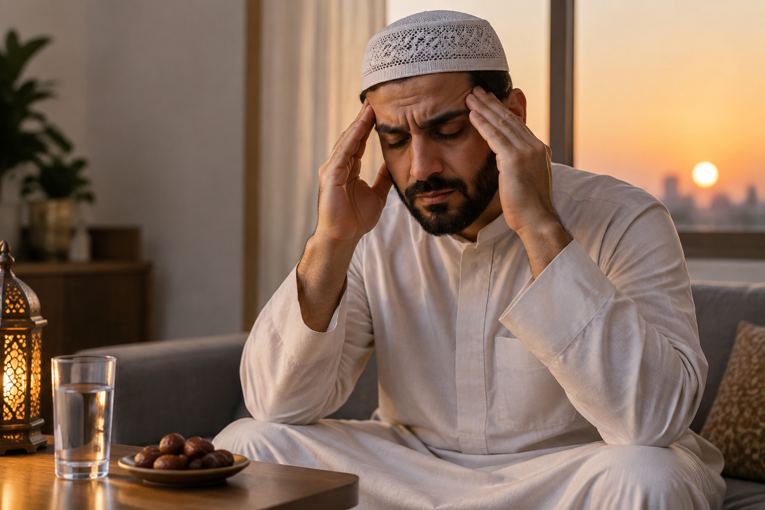 لماذا يزداد الصداع في رمضان وكيف تخففه بأمان؟
