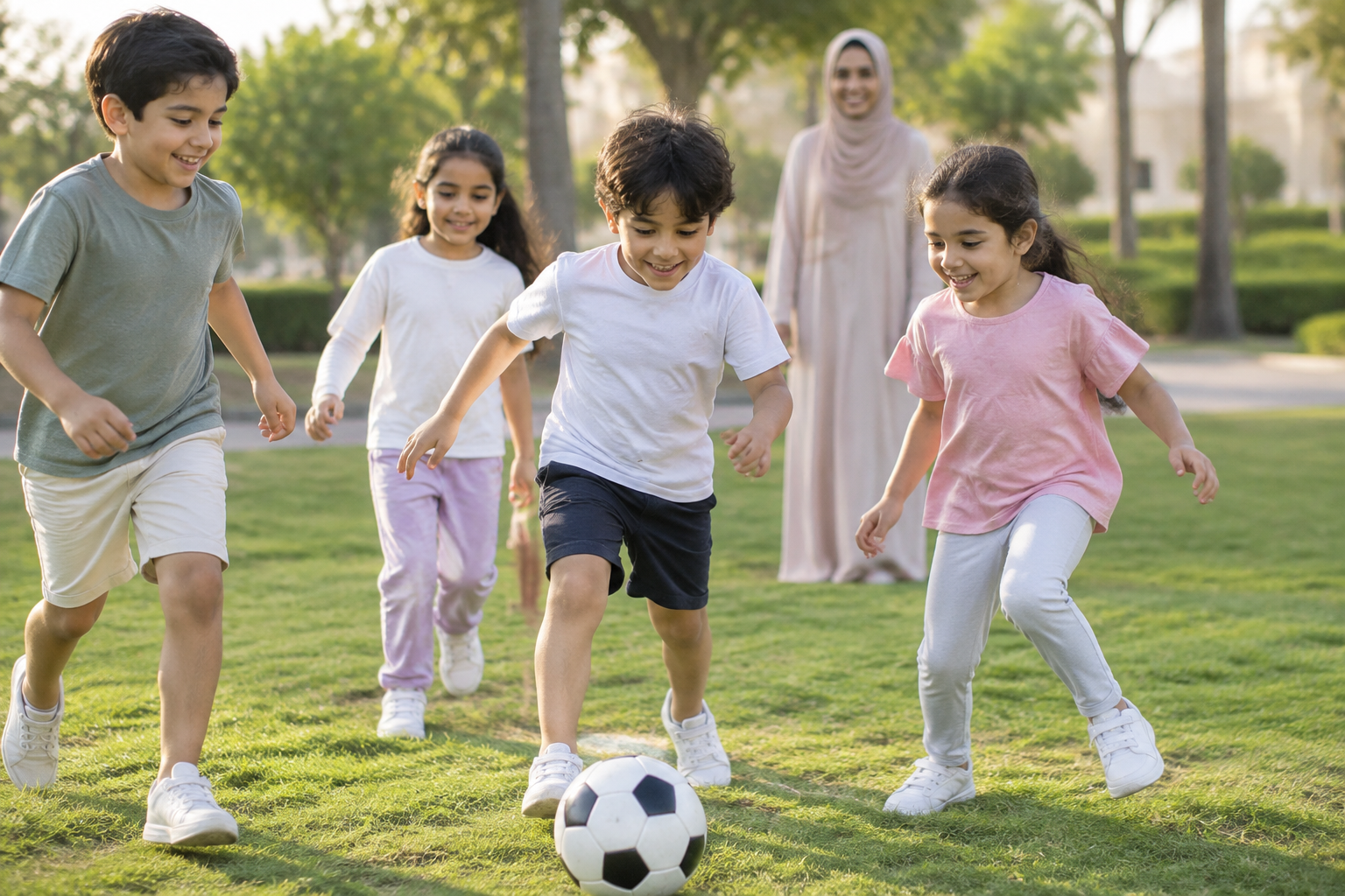 كيف يشجع الأصدقاء طفلك على الحركة والنشاط؟