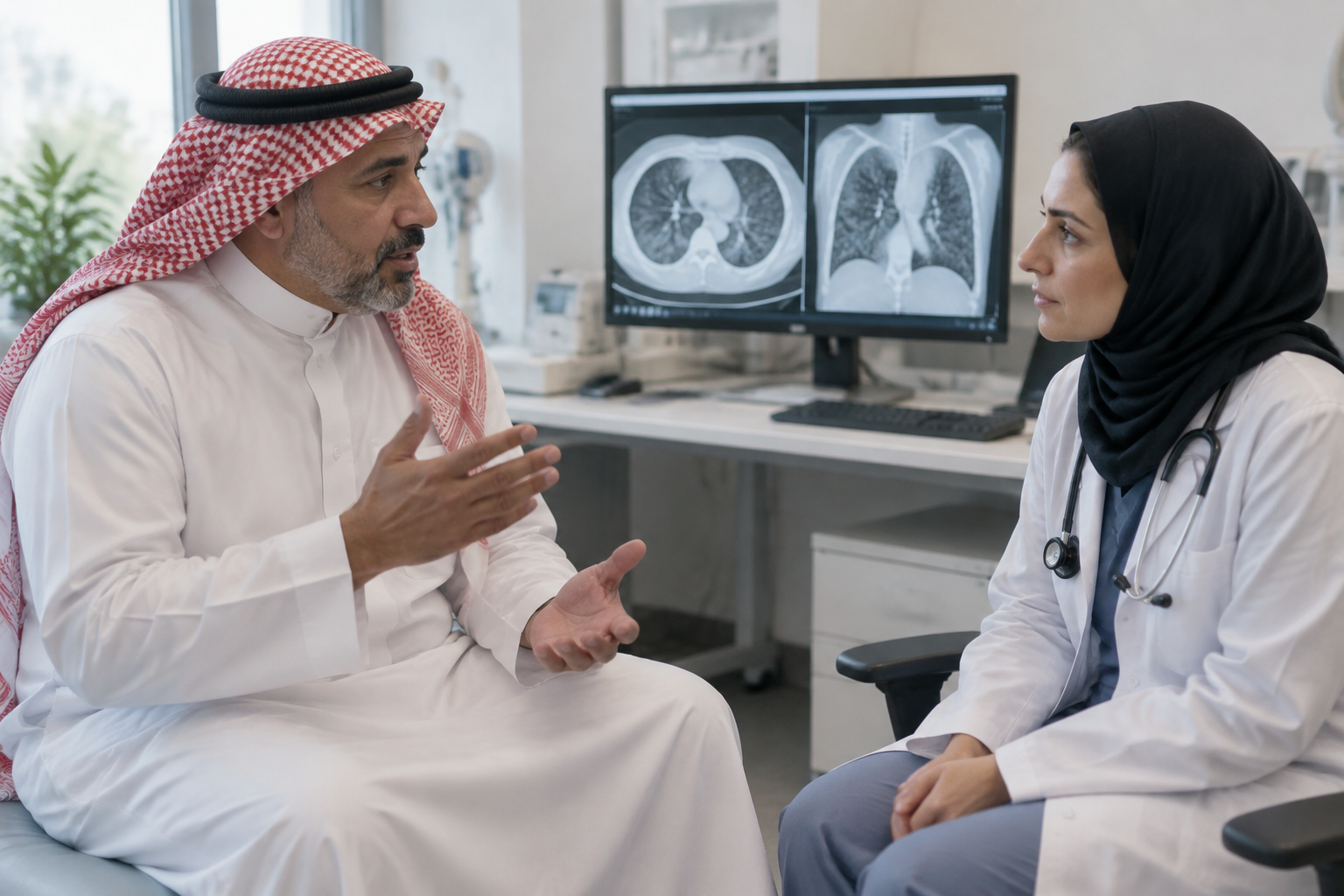 المرض الرئوي الخلالي: كيف يؤثر في التنفس وما علاجه؟