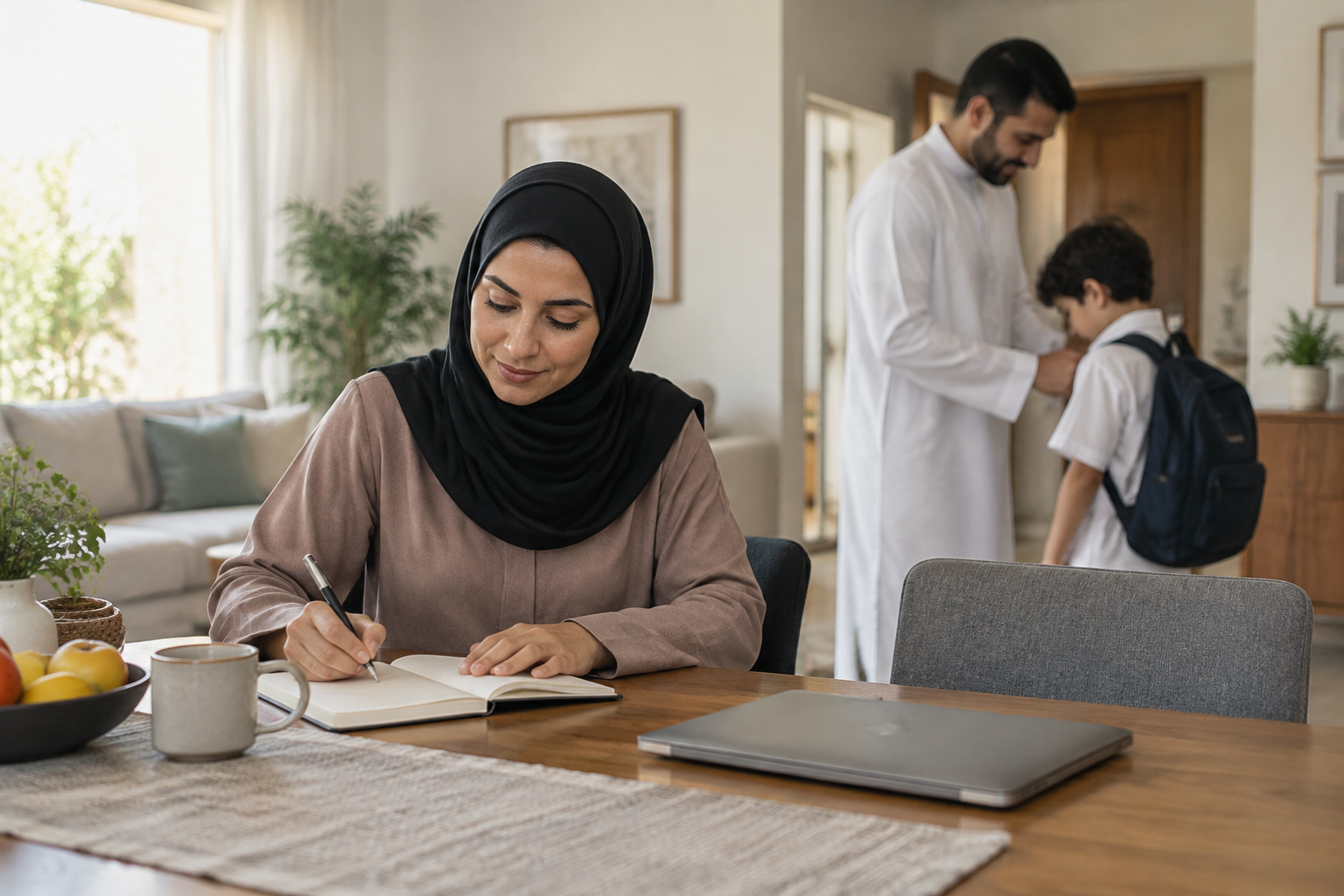 تنظيم وقت الأم العاملة: خطة واقعية تحمي صحتك