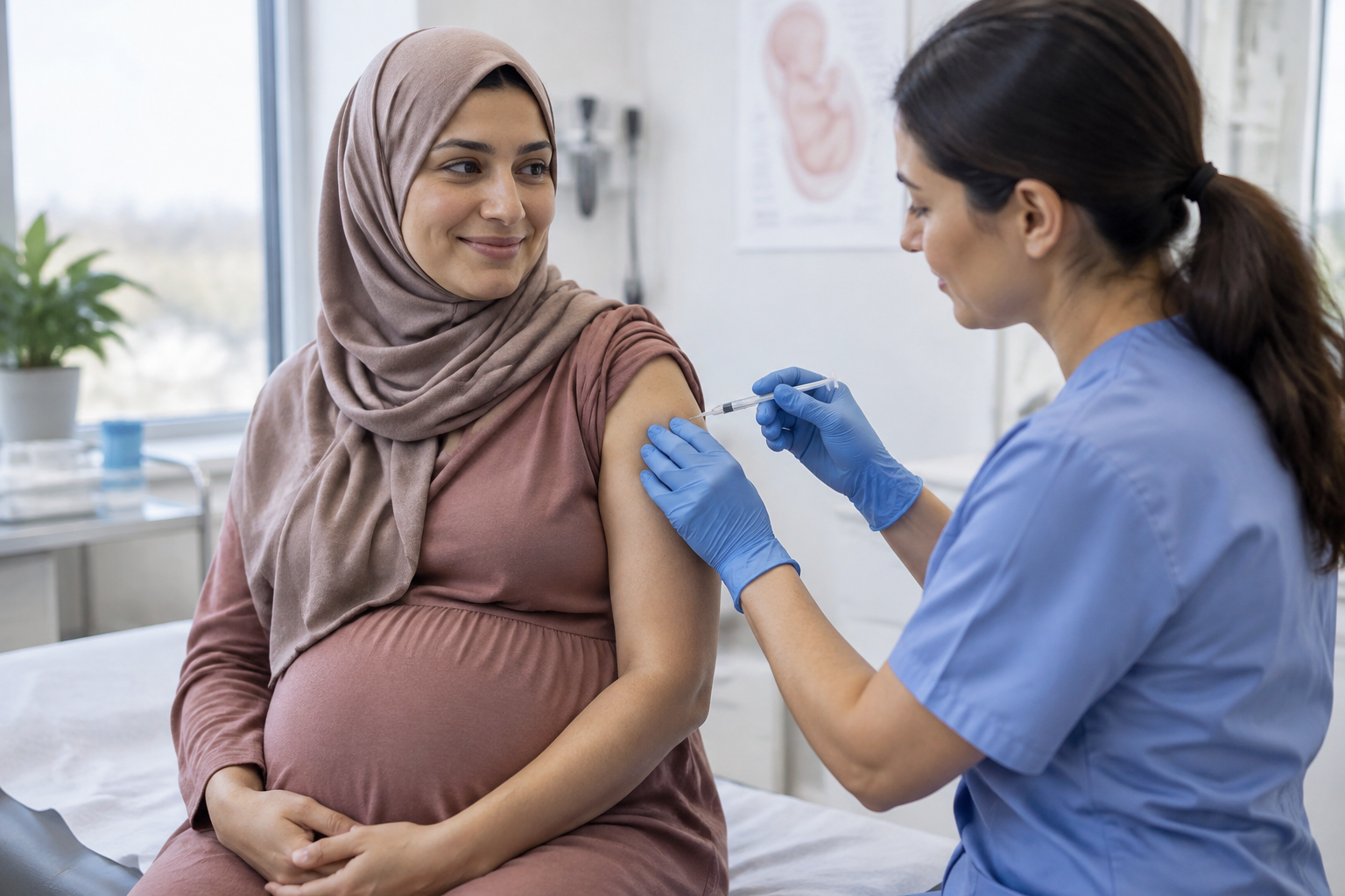 لقاح الإنفلونزا للحامل: حماية لكِ ولطفلكِ