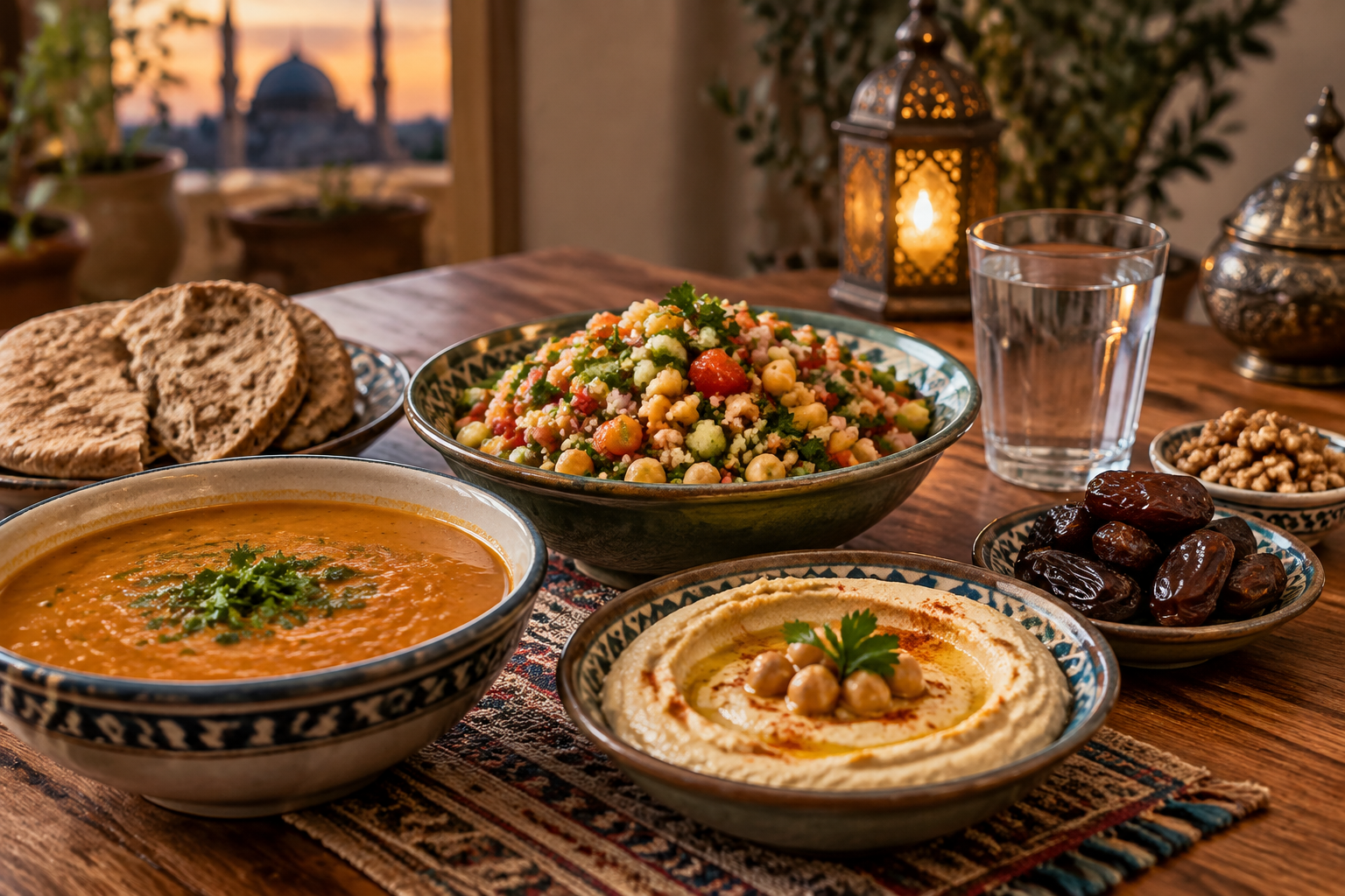 دليل النباتيين لصيام رمضان بغذاء متوازن