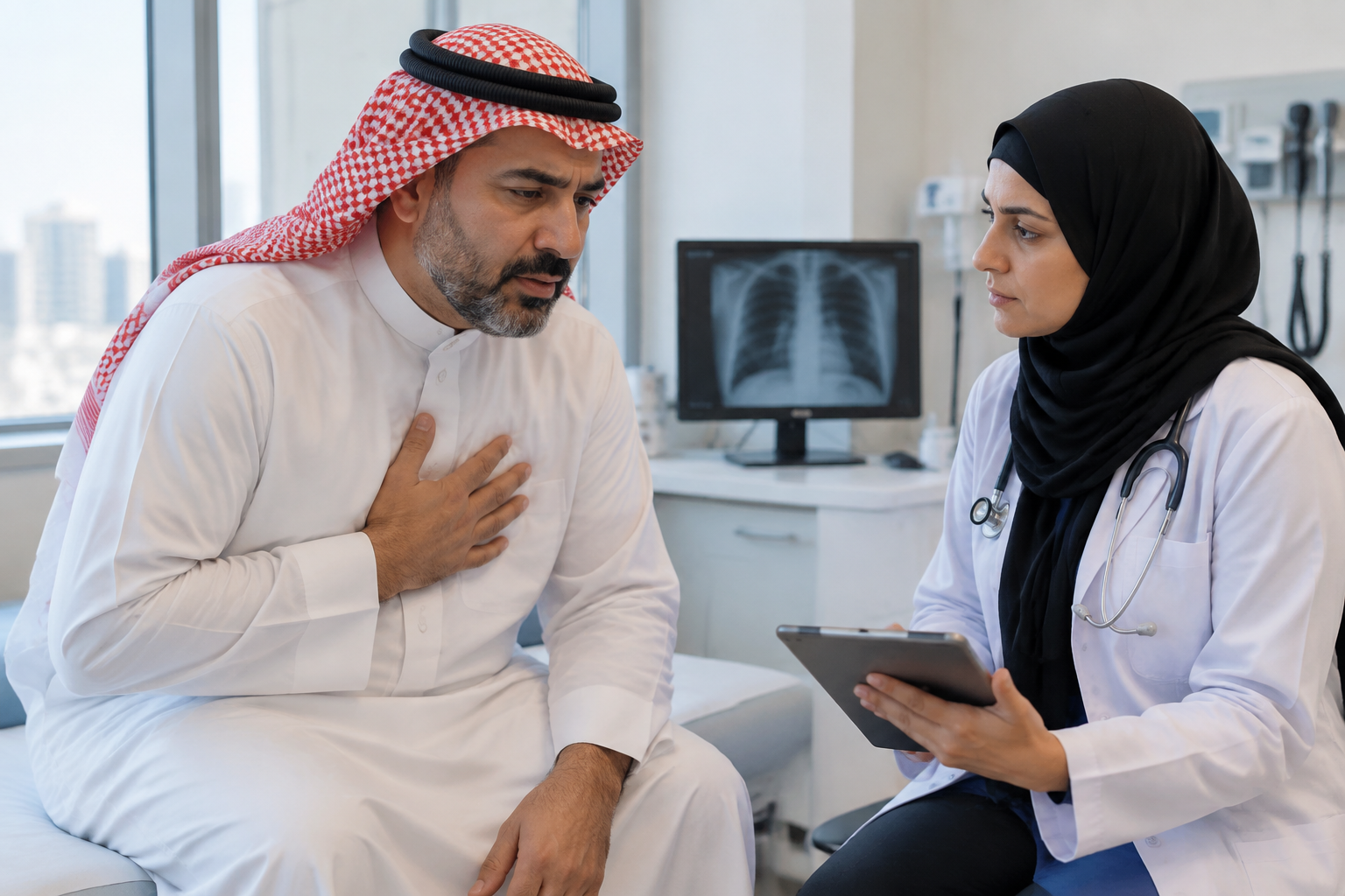 عوز الهواء: لماذا تشعر بأن أنفاسك لا تكفي؟