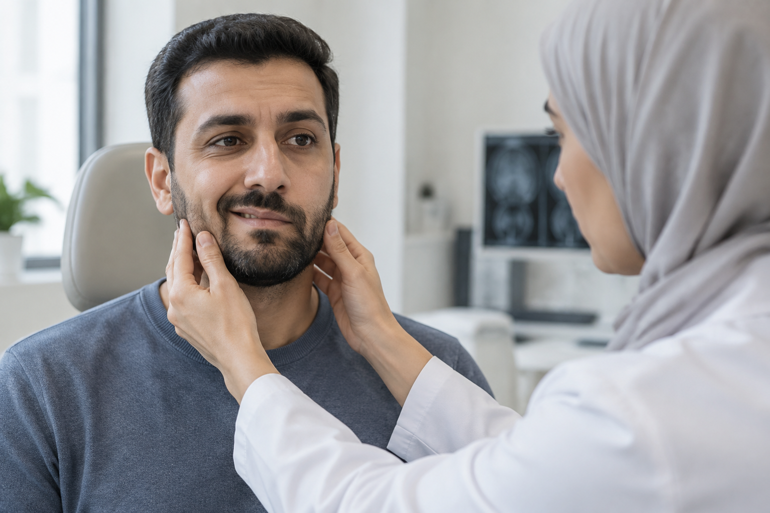اعتلال العصب السابع: الأعراض والعلاج وحماية العين
