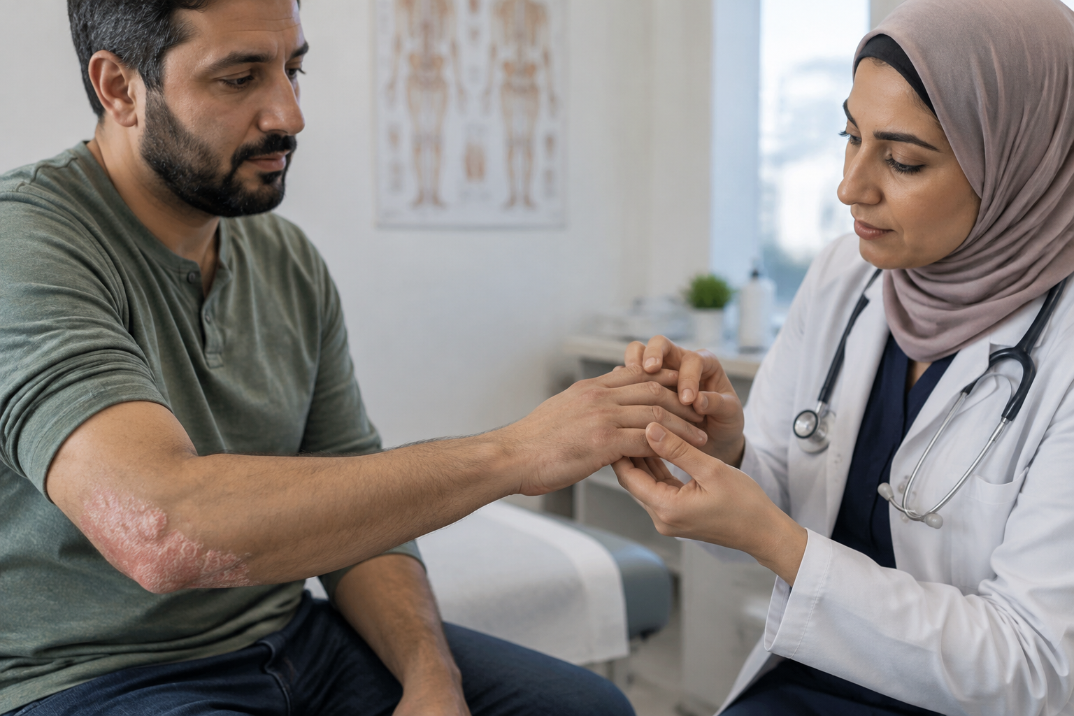 الصدفية وصحة المفاصل: علامات تستحق الانتباه