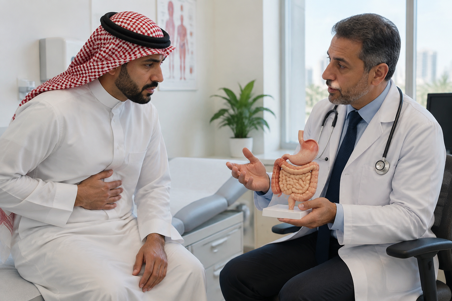 التهاب المعدة والقولون: فهم الأعراض واختيار العلاج