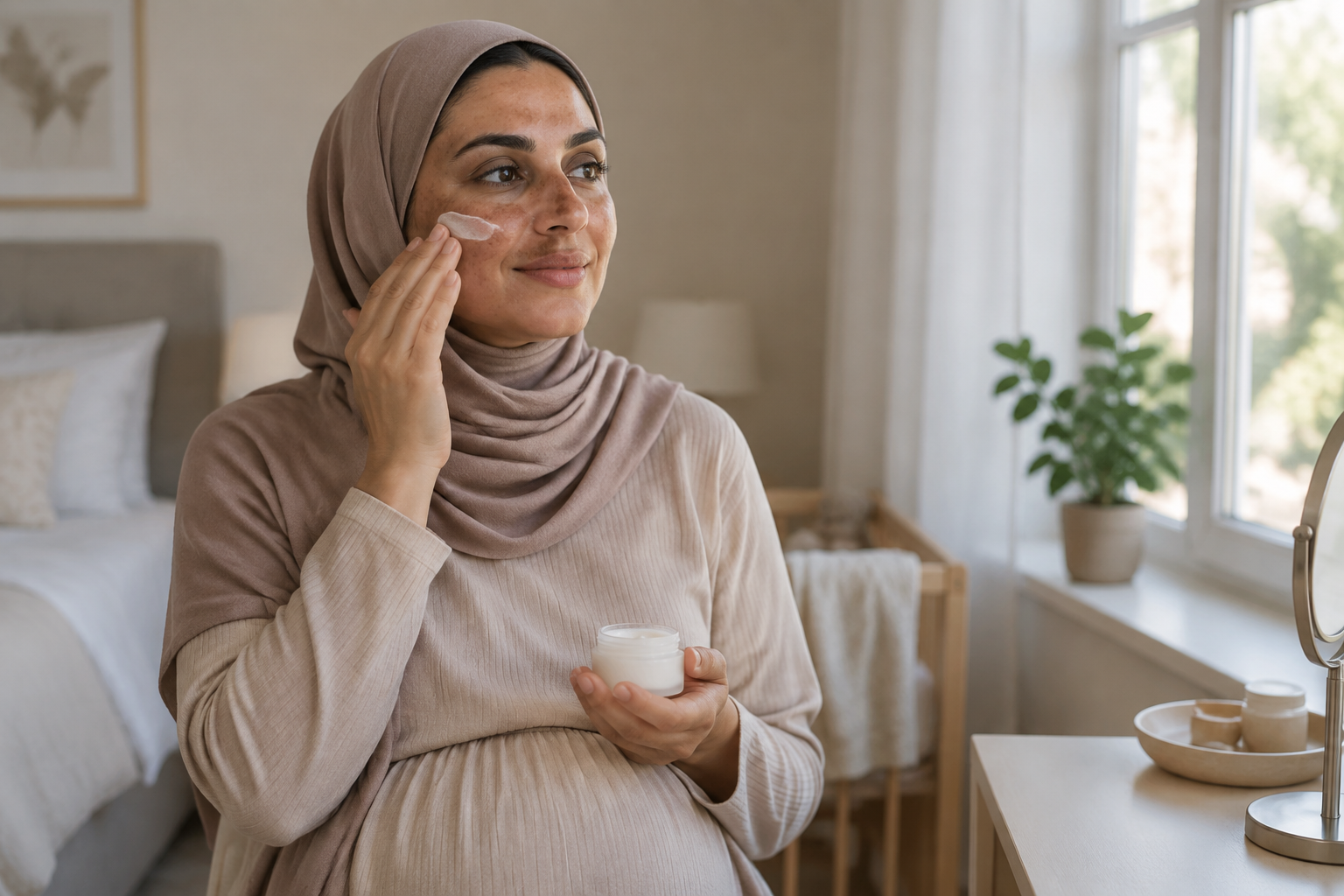 كلف الحمل: هل يكشف جنس الجنين وكيف تعتنين ببشرتك؟