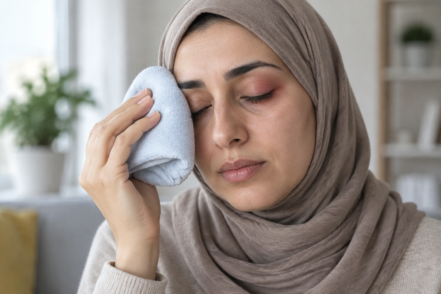 الرمد النزلي: أسباب احمرار العين والعناية الآمنة بها