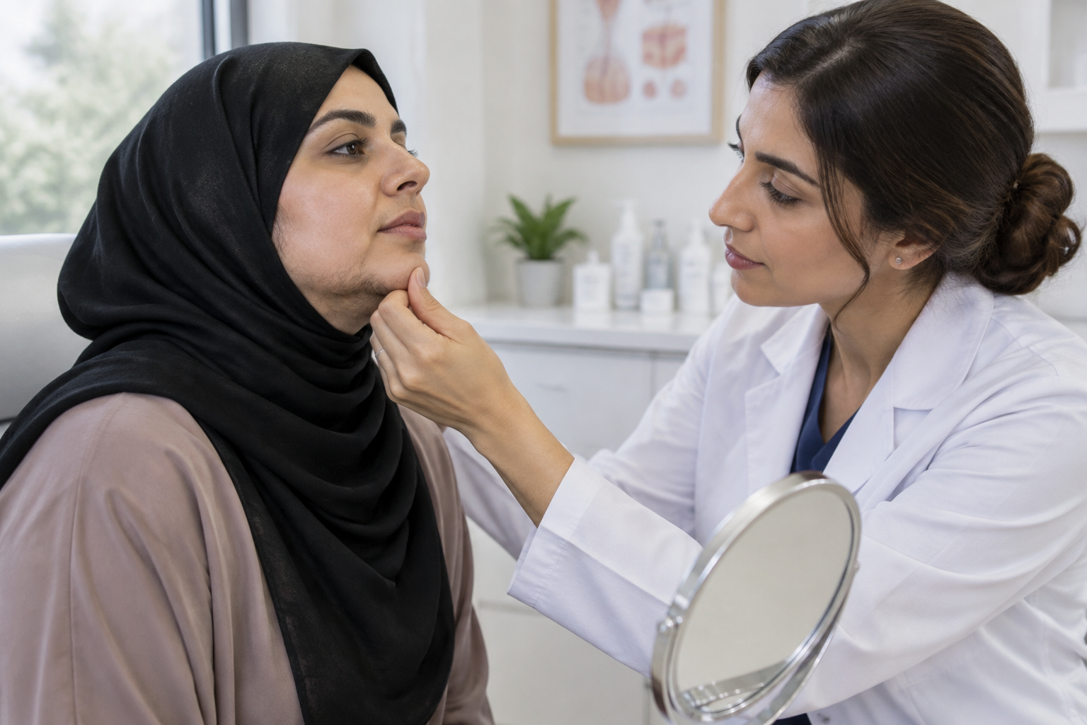 الشعرانية عند النساء: أسباب الشعر الزائد وطرق علاجه