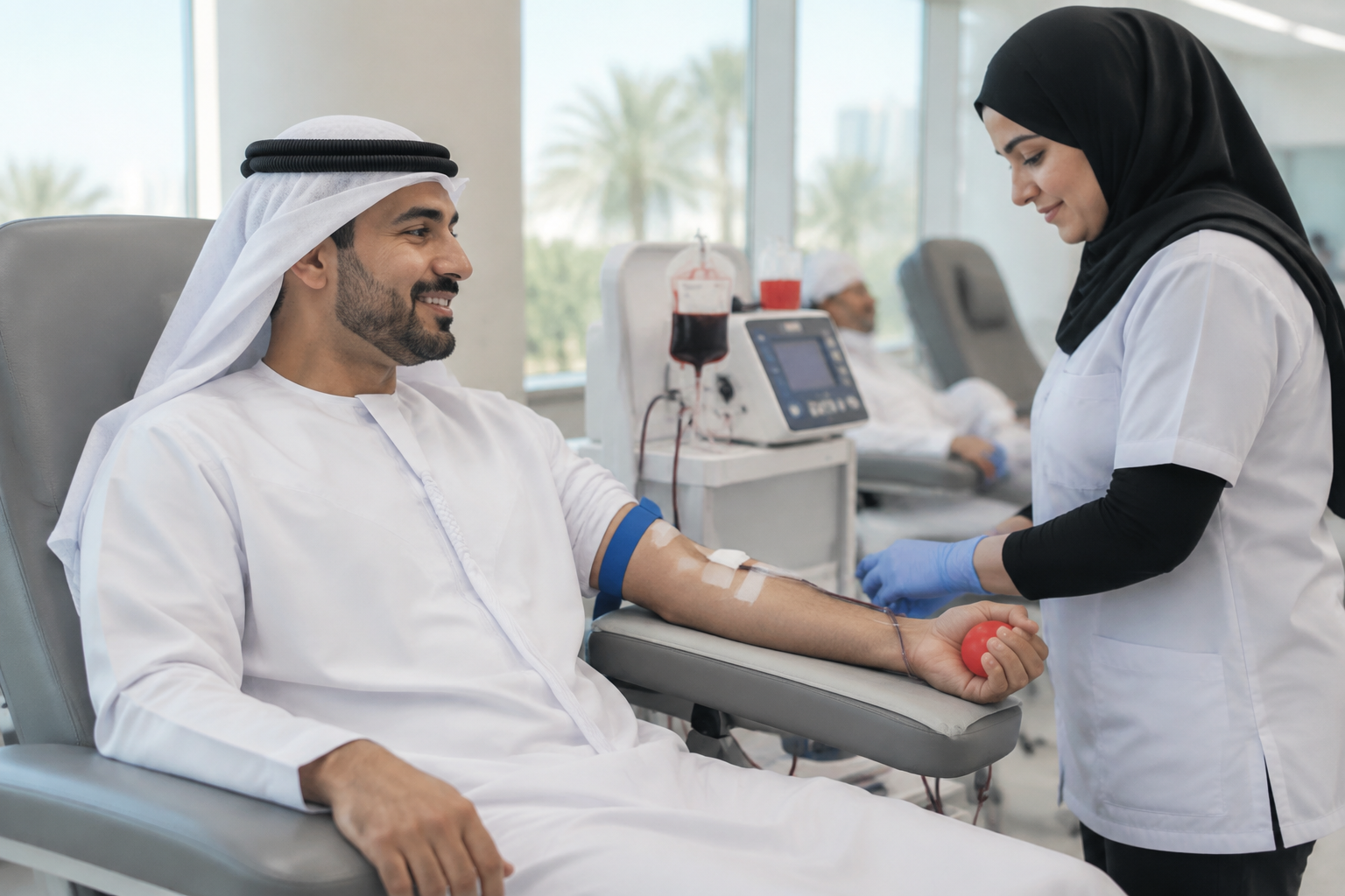 التبرع بالدم في الإمارات: شروط الاستعداد وخطوات السلامة