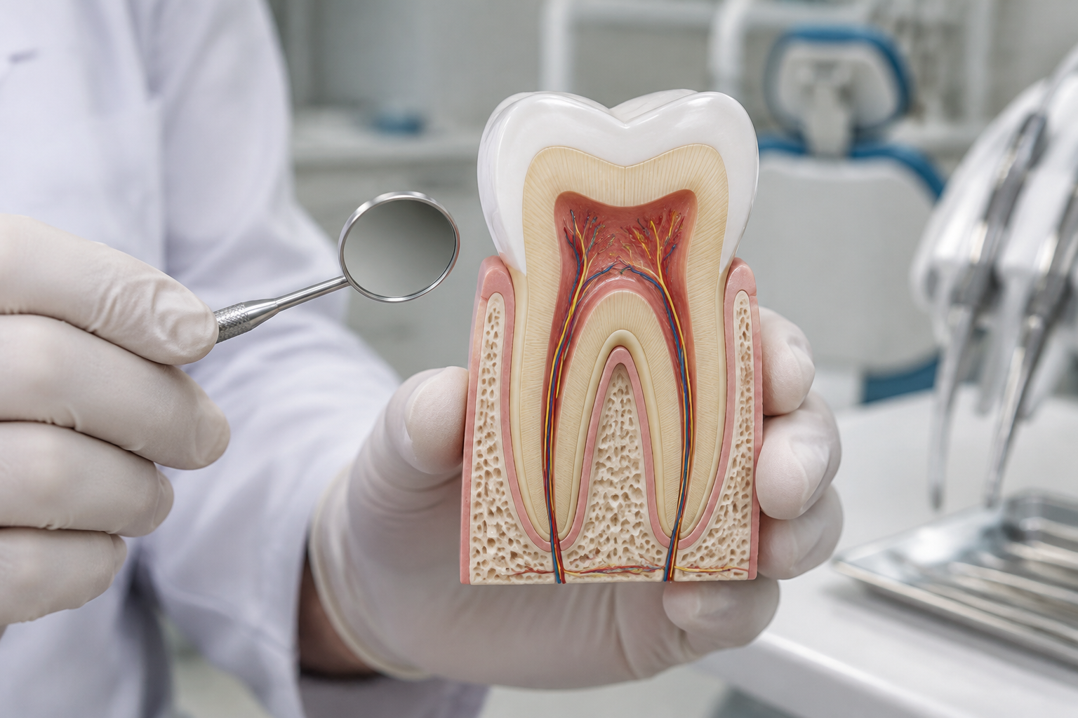 لب السن: وظيفته وأعراض التهابه وطرق الحفاظ عليه