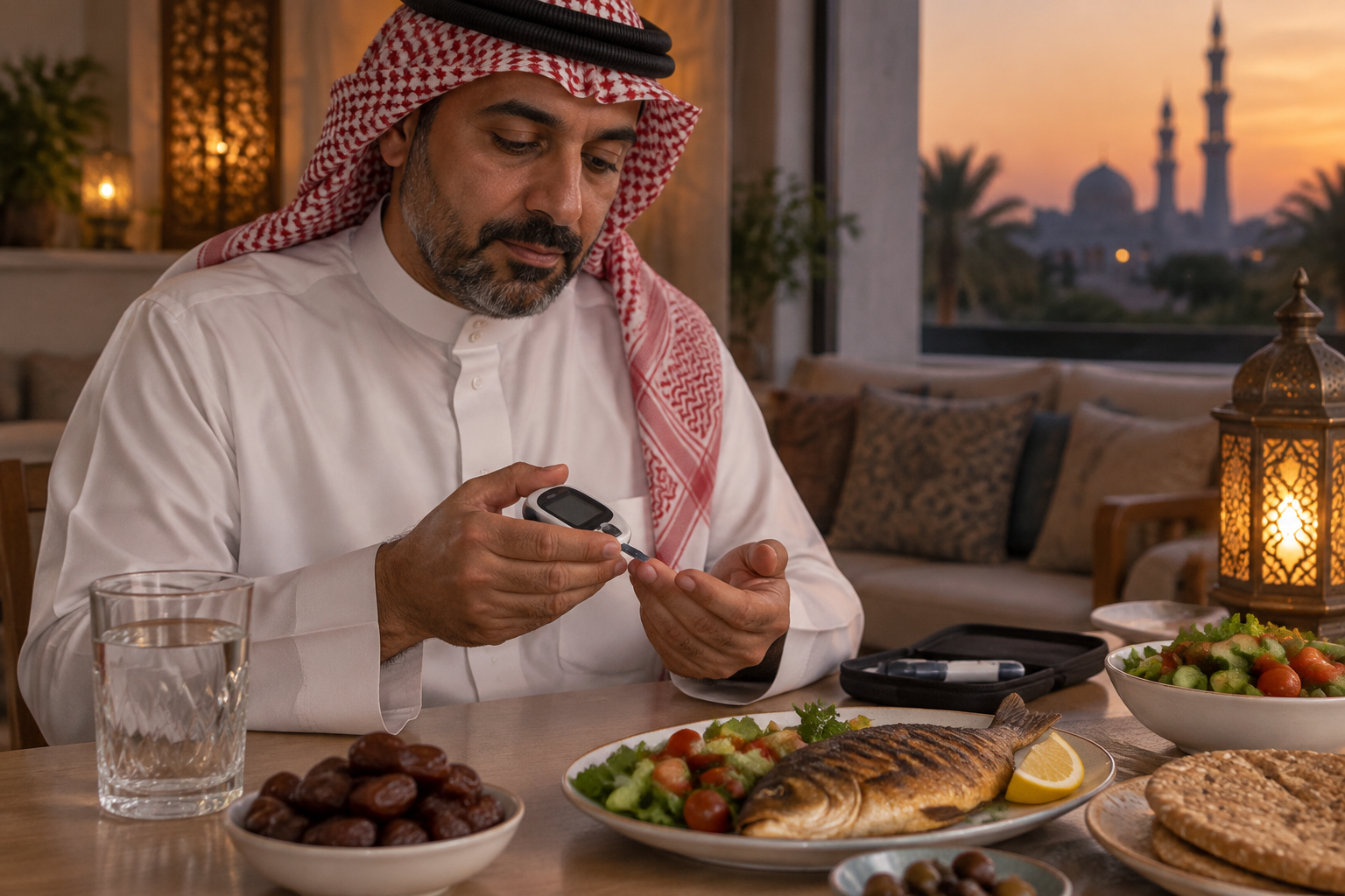 السكري في رمضان: دليل الصيام الآمن وتجنب الهبوط