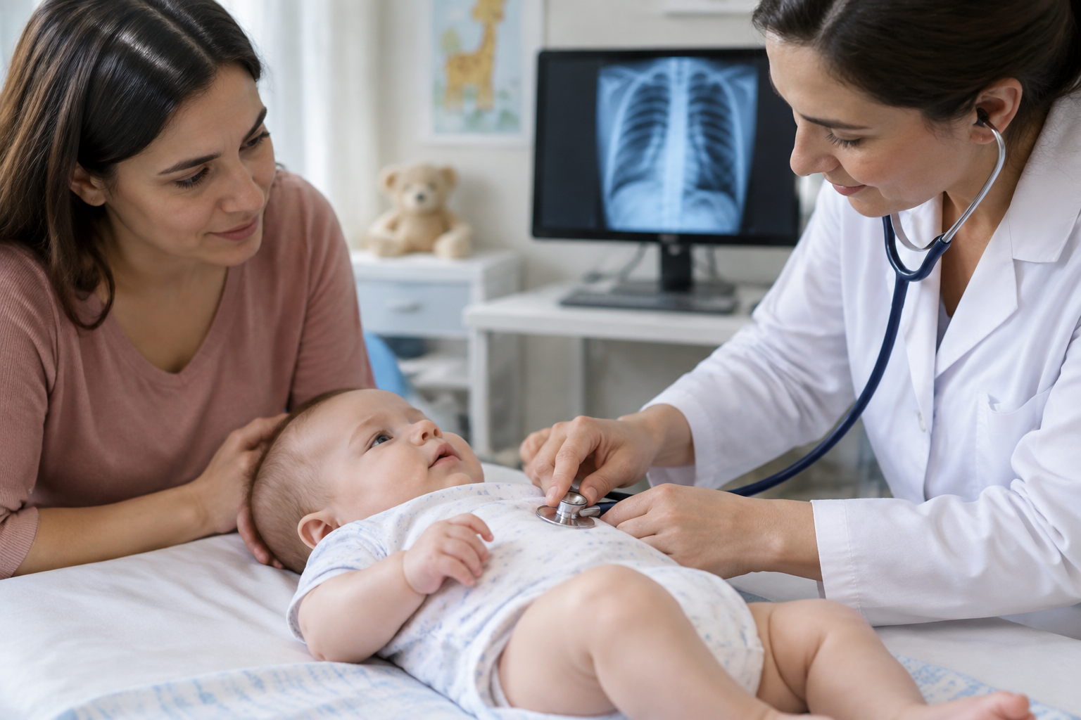 الفتق الحجابي لدى الأطفال: العلامات والعلاج والرعاية
