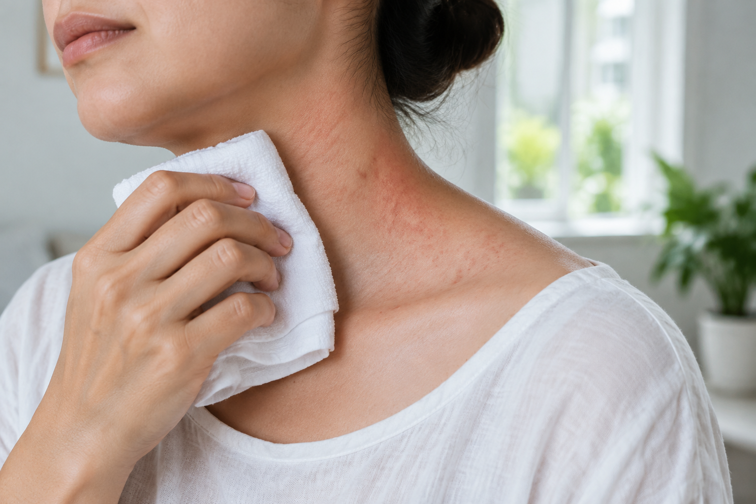 حصف الحر: كيف تهدئ الطفح وتحمي جلدك من تكراره؟