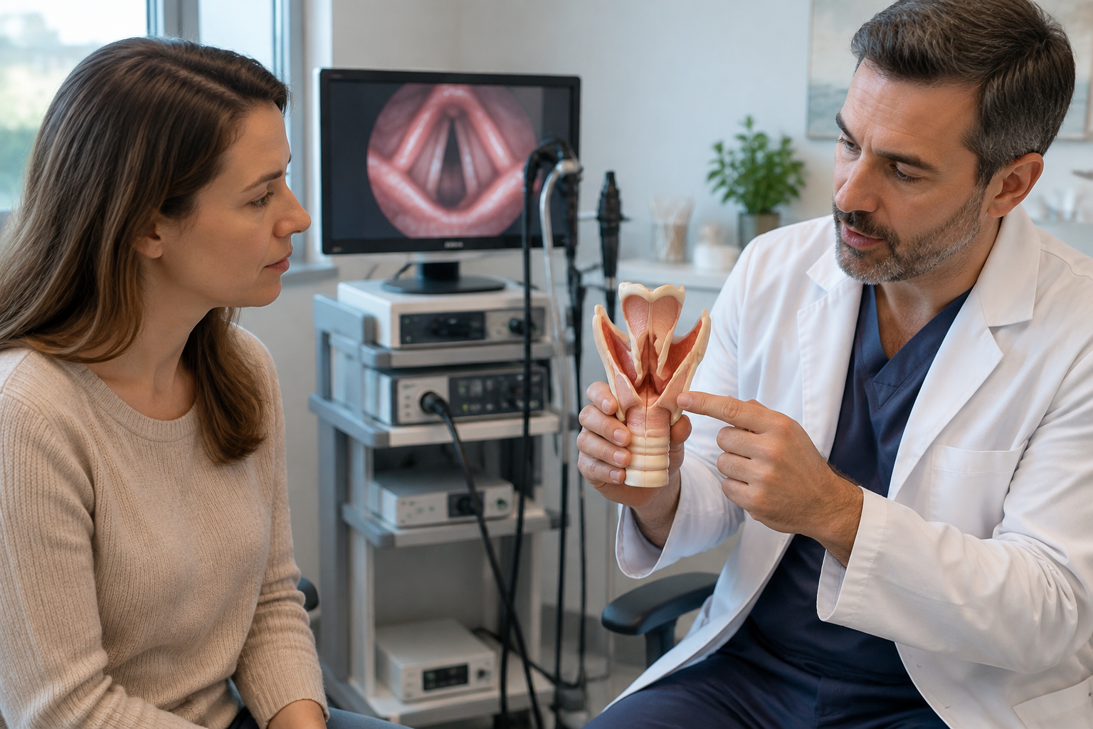 شلل الحبال الصوتية: خيارات العلاج واستعادة الصوت