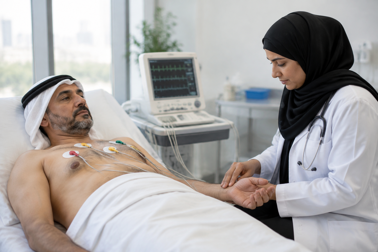 قياس نبض القلب وتشخيص الرجفان الأذيني