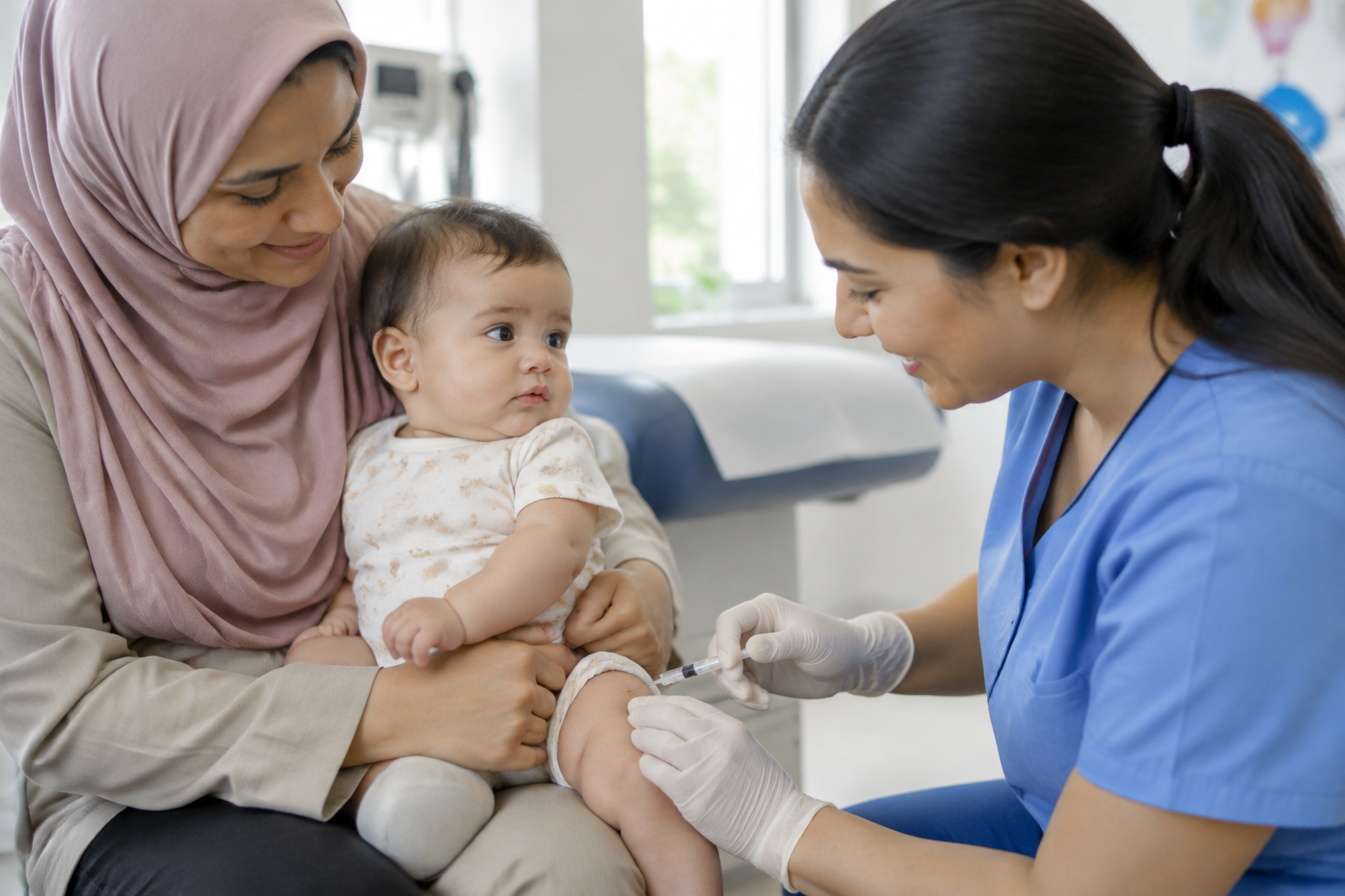 تطعيمات الأطفال الروتينية: دليل الحماية ومتابعة الجرعات