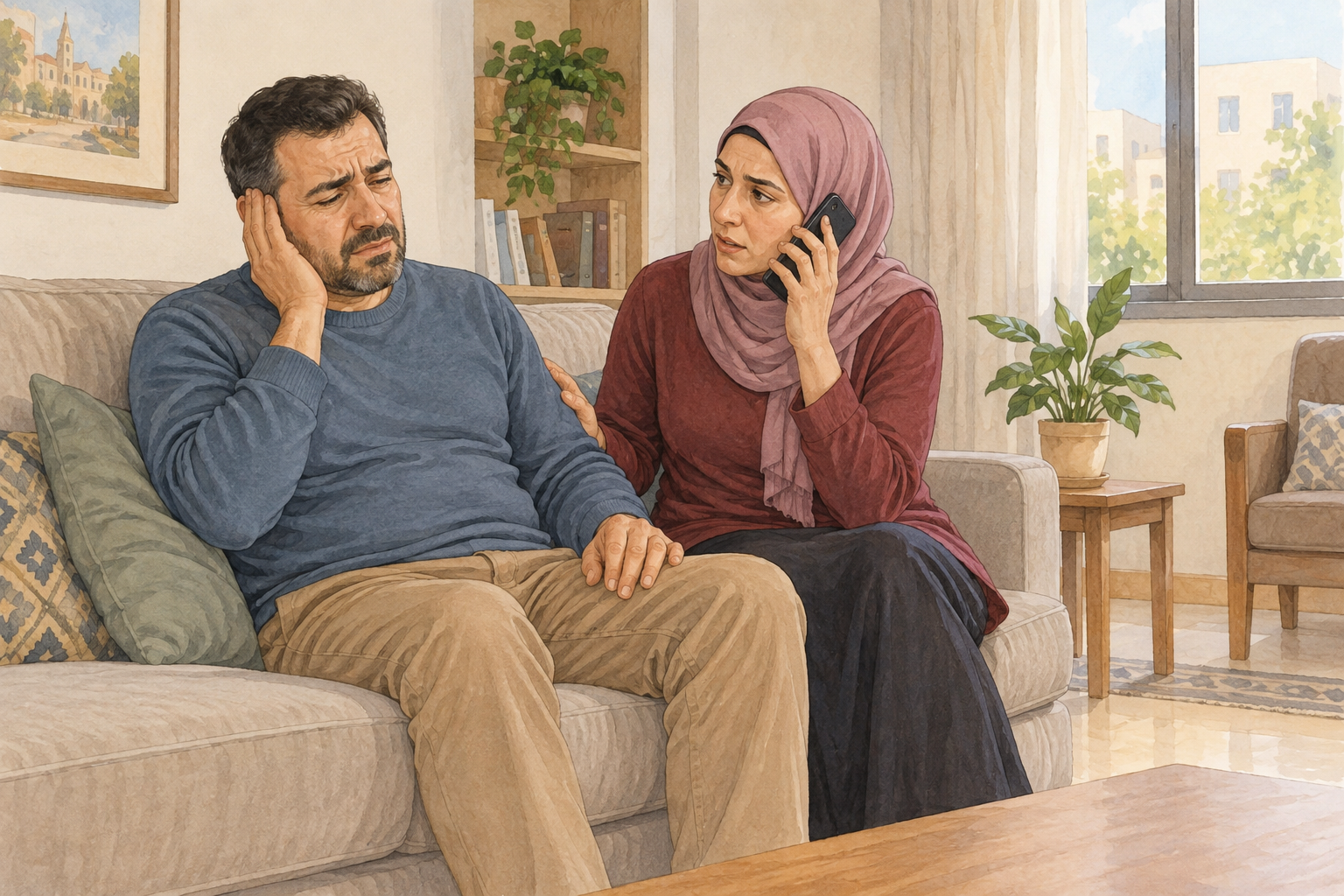ألم أذن مع دوار وفقدان سمع: متى تحتاج إلى الطوارئ؟