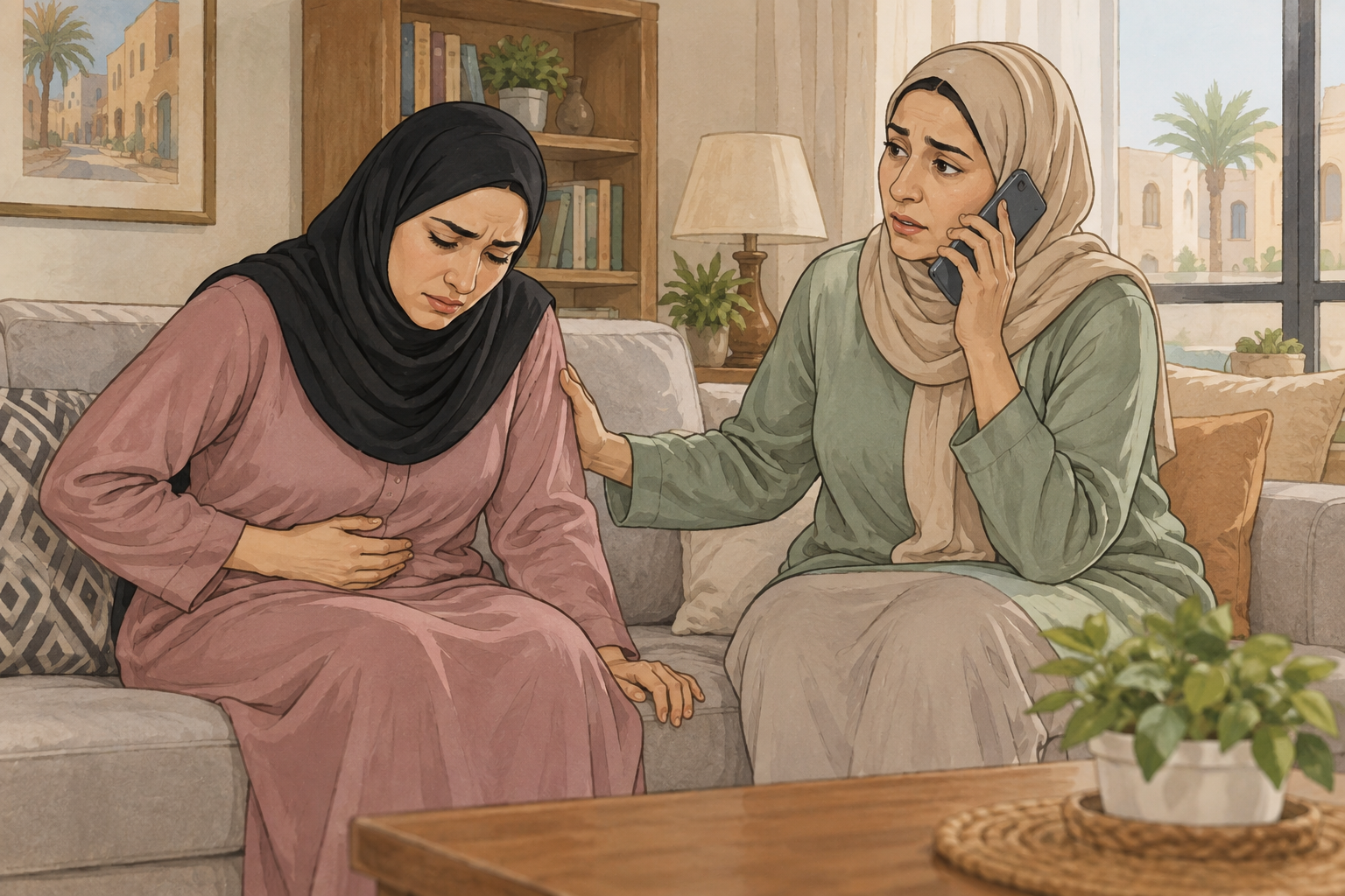 ألم الحوض مع تأخر الدورة: متى يكون حالة طارئة؟