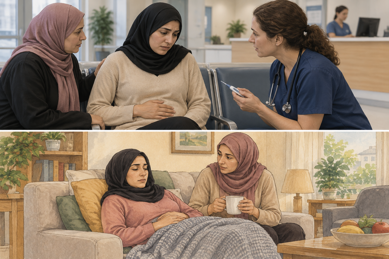 إفرازات مهبلية كريهة مع حرارة: متى تذهبين للطوارئ؟