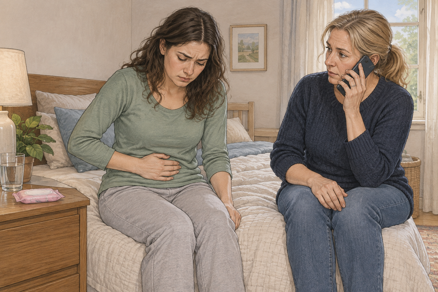ألم أثناء الجماع مع نزيف: متى تذهبين للطوارئ؟