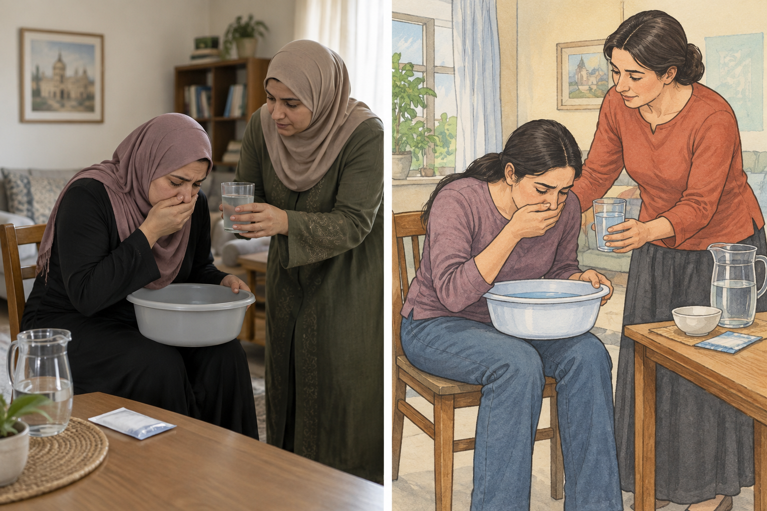 الغثيان والقيء: الأسباب، الأعراض، متى تقلق؟