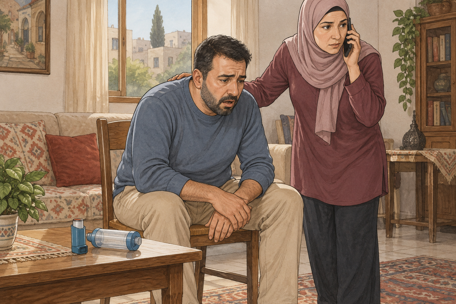 الأزيز التنفسي: متى يجب القلق؟