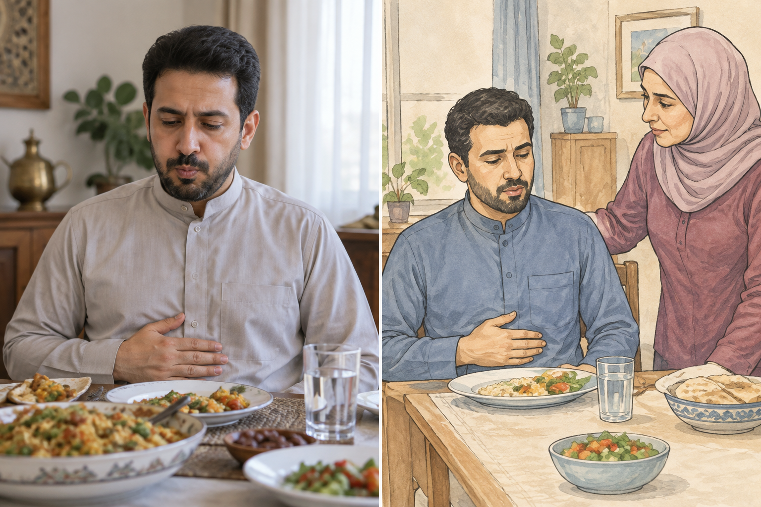 الفواق: الأسباب، الأعراض، ومتى تقلق؟