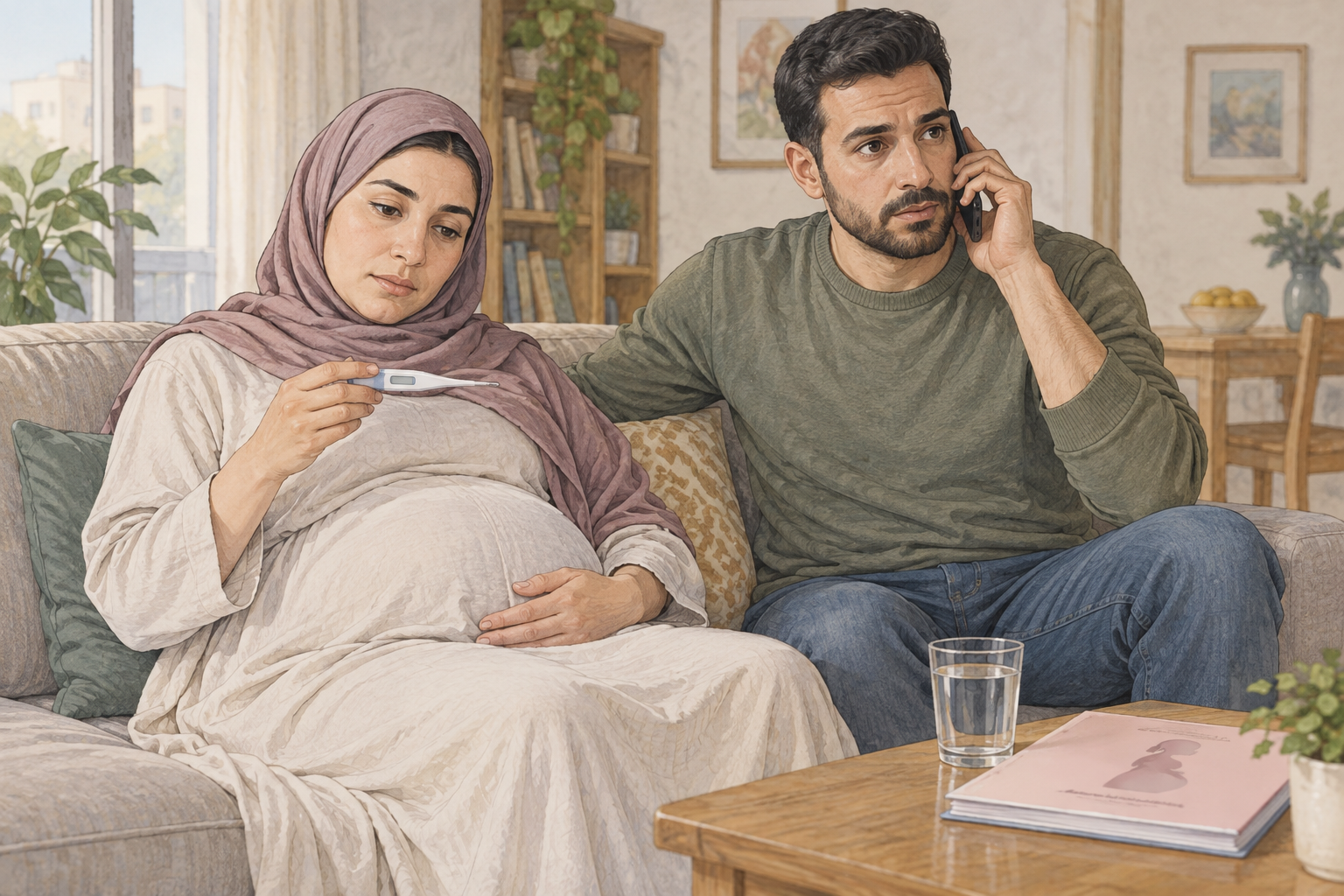 الحمى أثناء الحمل: متى تكون طارئة وكيف تتصرفين؟