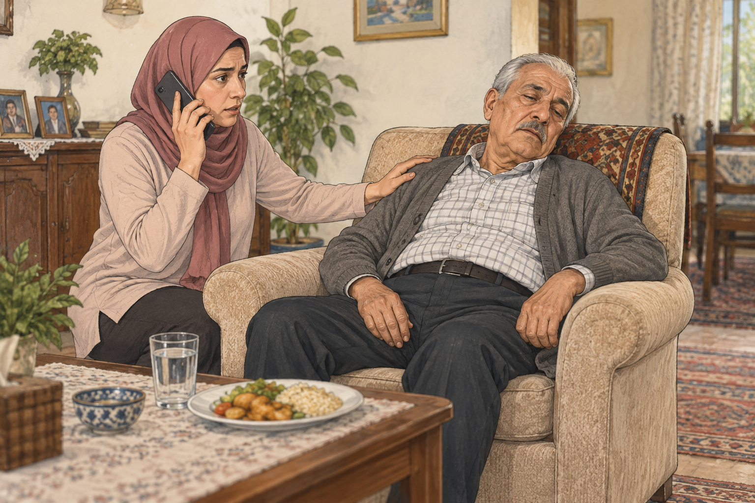 فقدان الشهية والنوم المفرط لدى كبار السن: متى تكون طوارئ؟