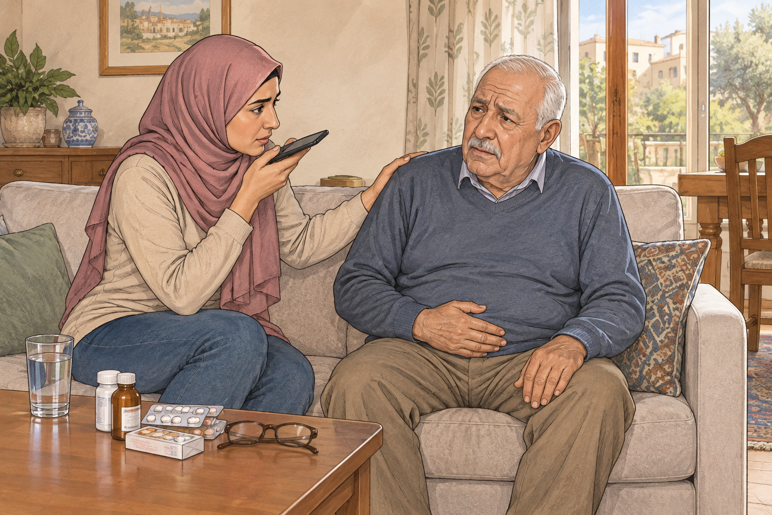 احتباس البول مع ارتباك لدى كبار السن: متى تطلب الإسعاف؟