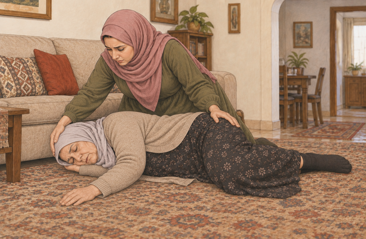 رسم تعليمي: راقب الوعي والتنفس