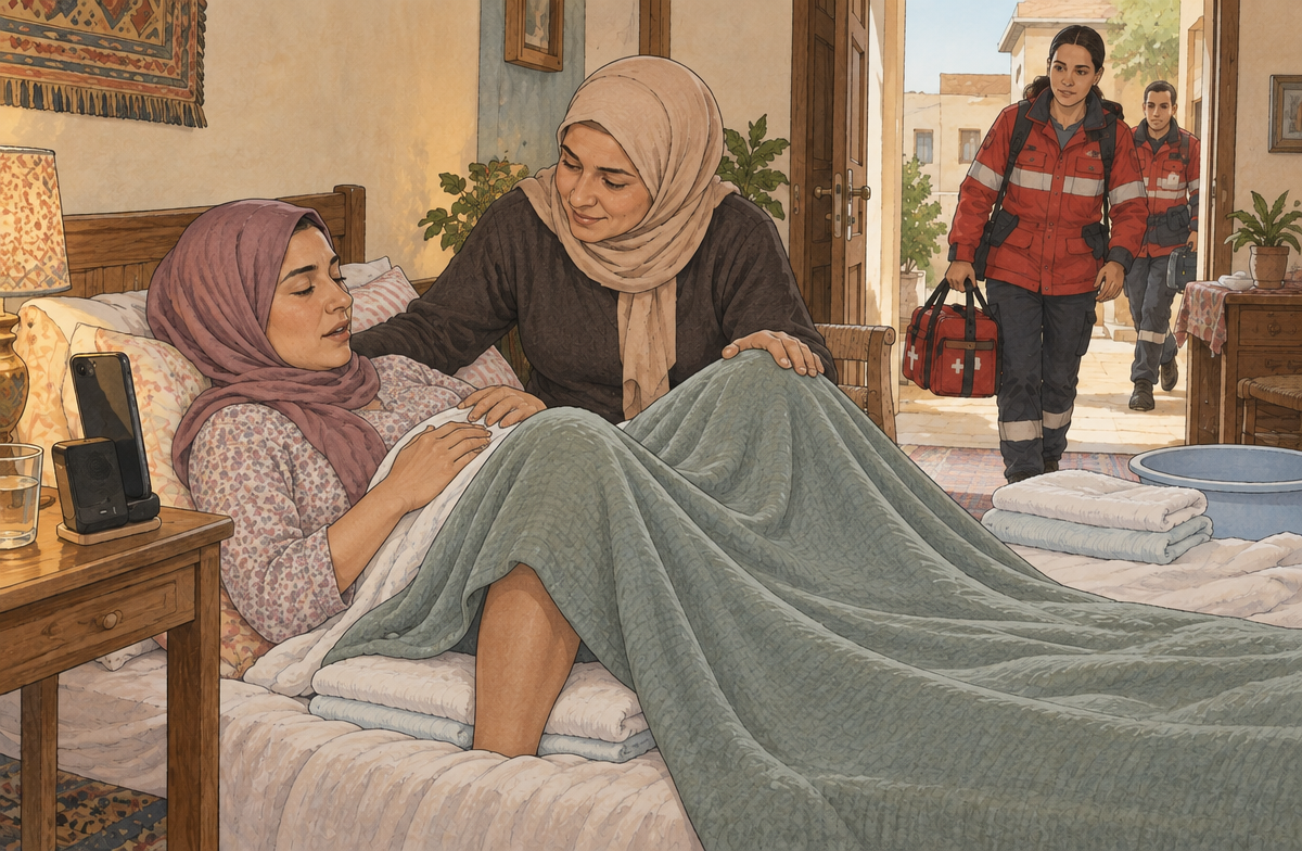 رسم تعليمي: جهز مكانا دافئا ووضعية مريحة