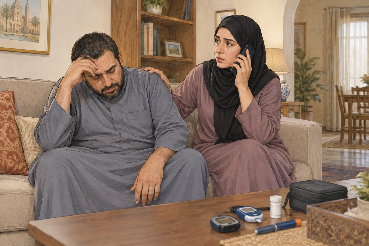 ارتفاع السكر والحماض الكيتوني: علامات الخطر والإسعاف الفوري