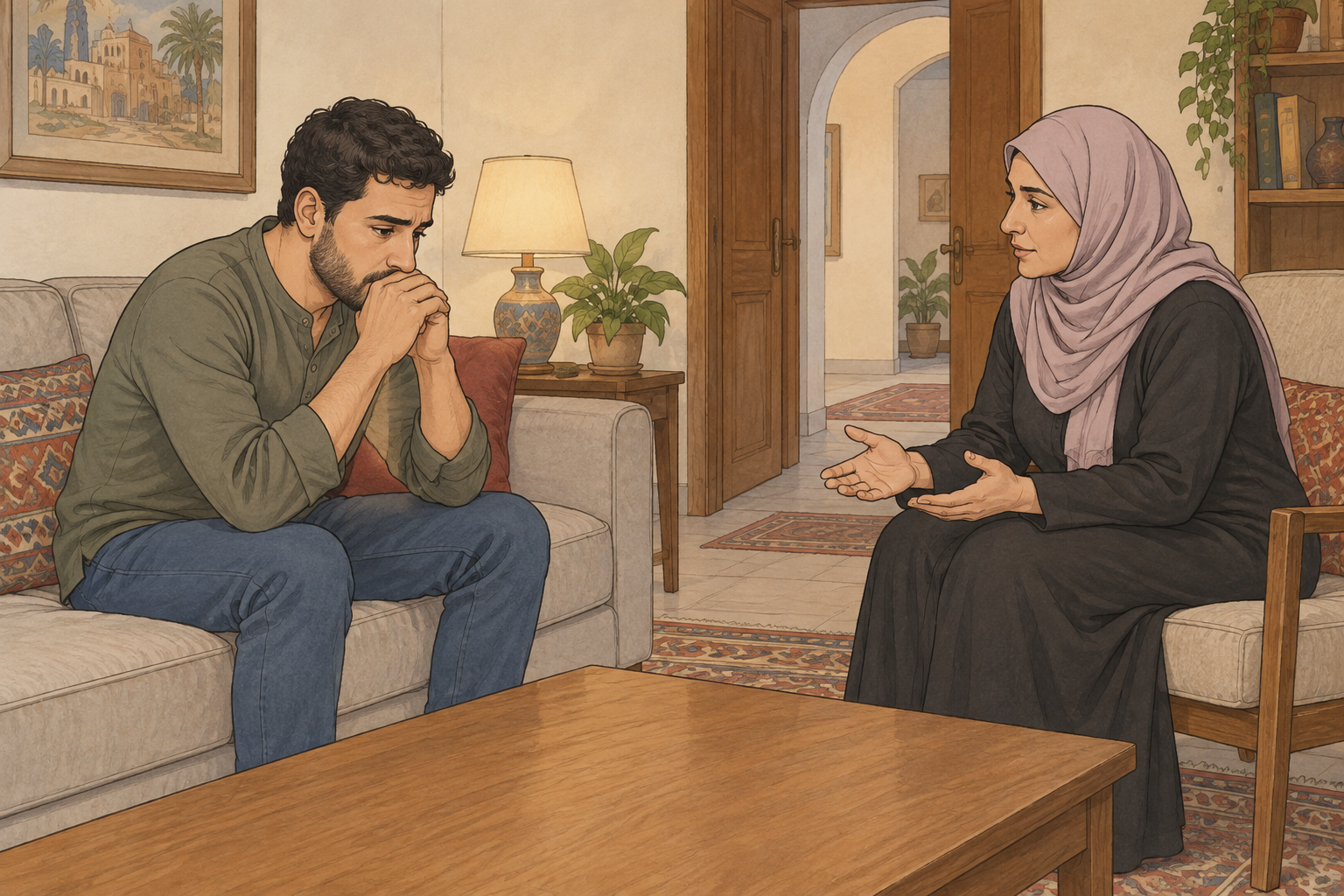 الهياج والذهان الحاد: كيف تهدئ الموقف وتحمي المصاب؟