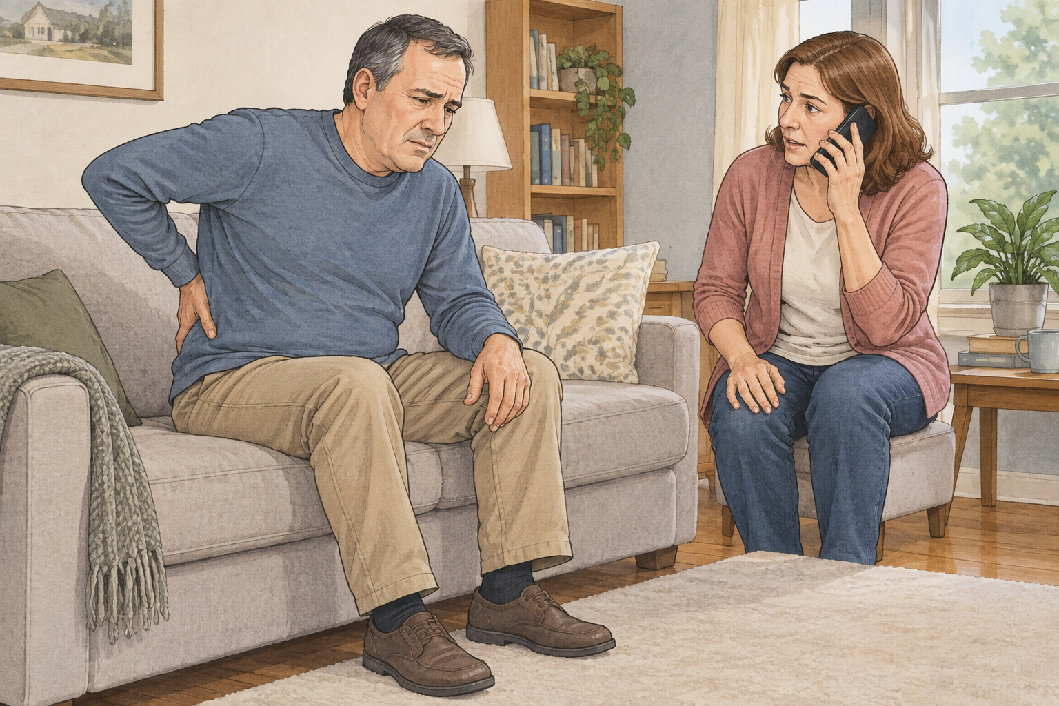 آلام أسفل الظهر: متى تقلق؟