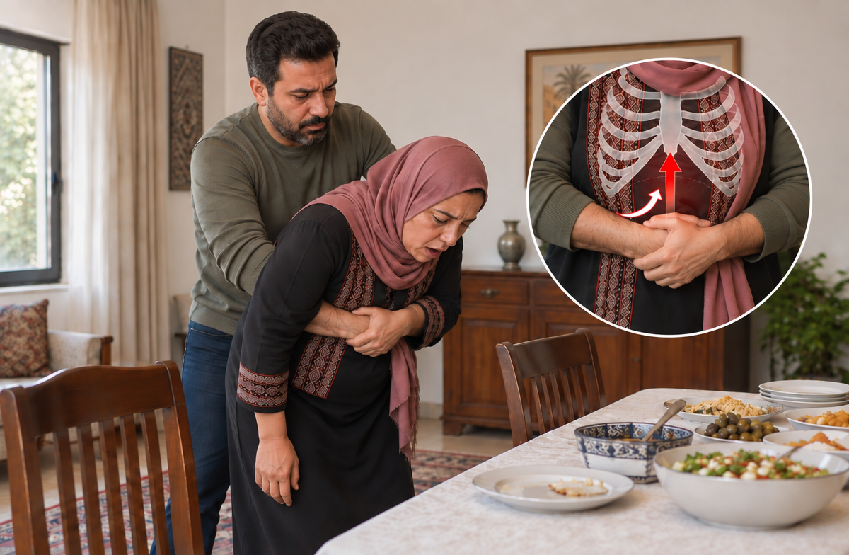 رسم تعليمي: انتقل إلى الضغطات البطنية